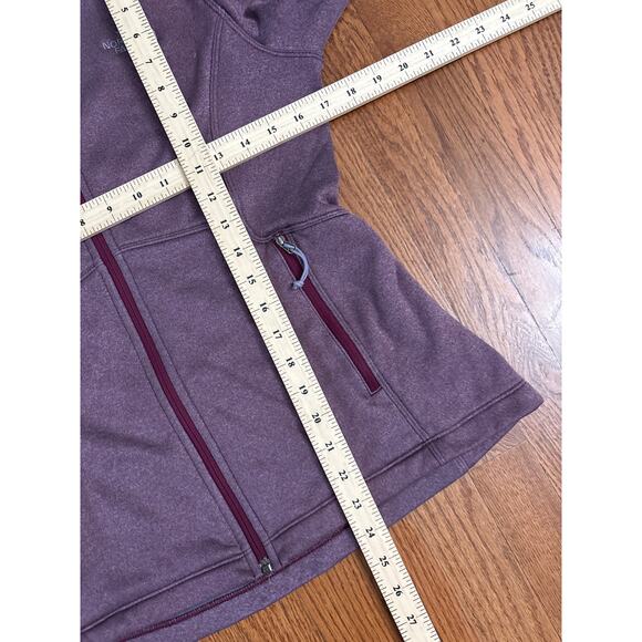 The North Face Women’s Full Zip Sweater Sweatshirt Purple Size Medium- EUC - Picture 5 of 6